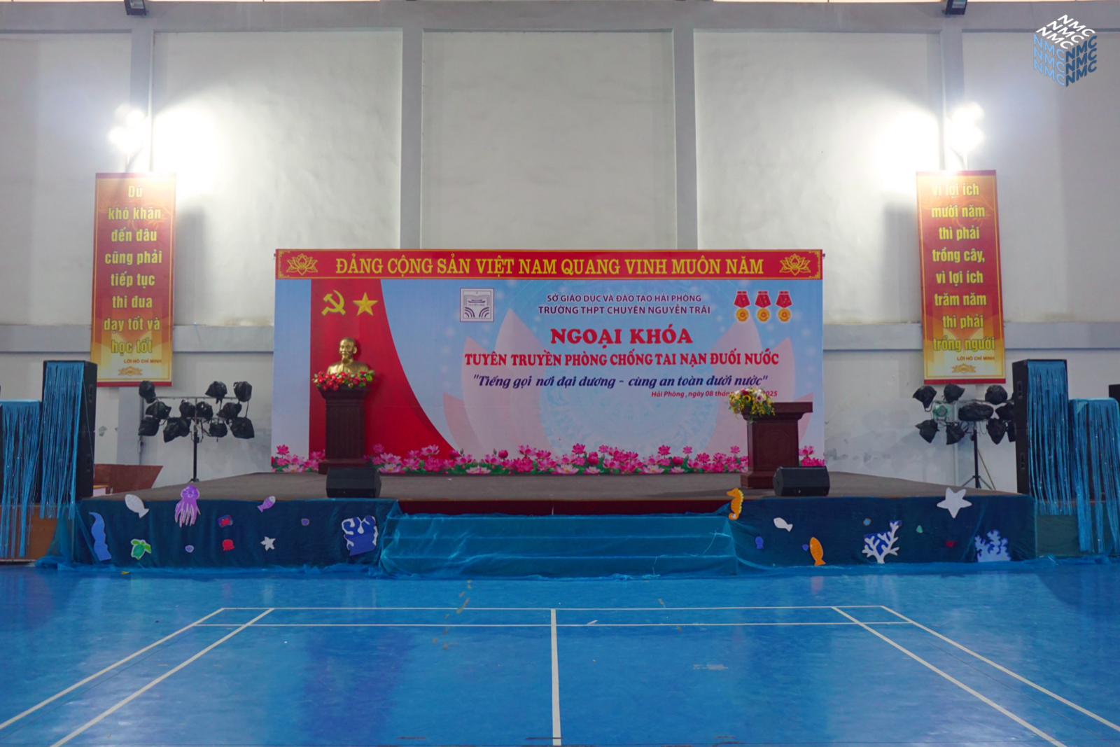 Chương trình ngoại khóa: Tuyên truyền phòng chống tai nạn đuối nước “Tiếng gọi nơi đại dương - Cùng an toàn dưới nước”